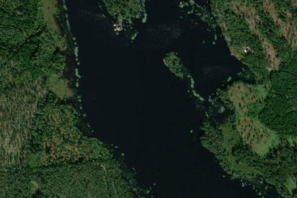 Image satellite des environs de Älmten
