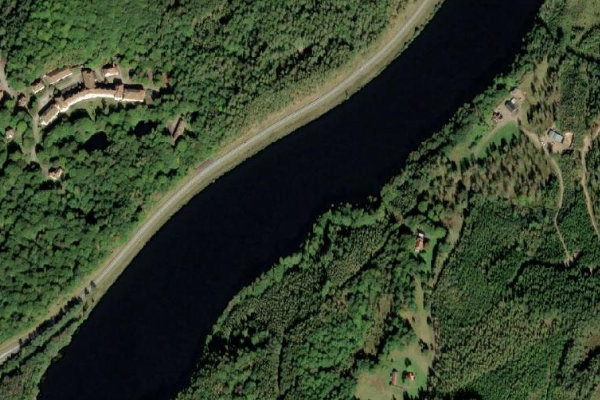 Image satellite des environs de Nissan – Simonshöjd