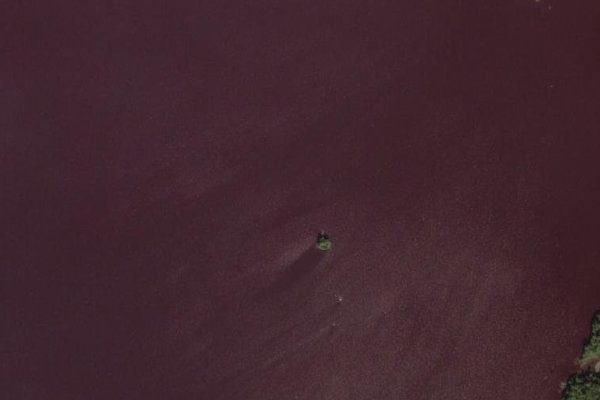Image satellite des environs de Vissjön