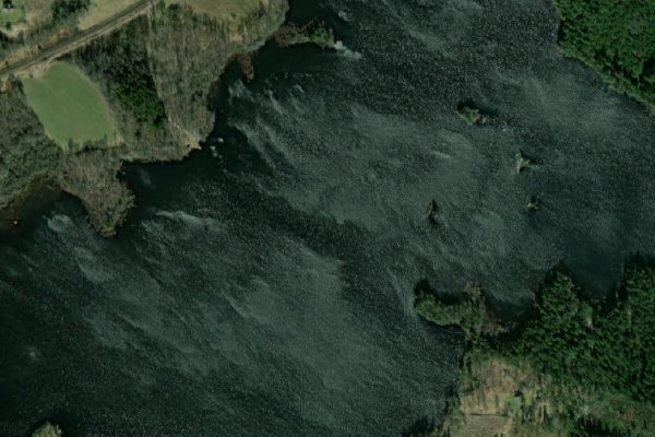 Image satellite des environs de Örsjösjön