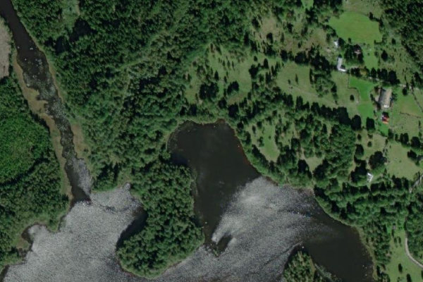 Image satellite des environs de Älten