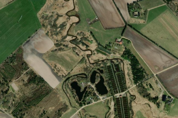 Image satellite des environs de Karup Å 2