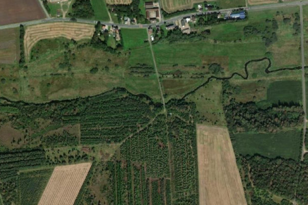 Image satellite des environs de Grindsted Å