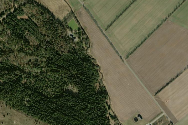 Image satellite des environs de Grene Å