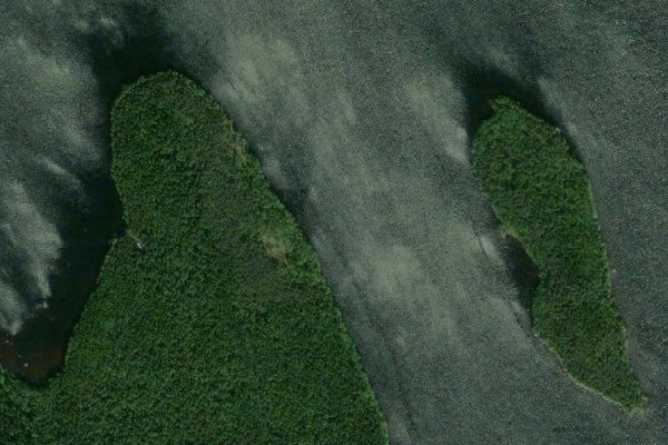 Image satellite des environs de Enonjärvi