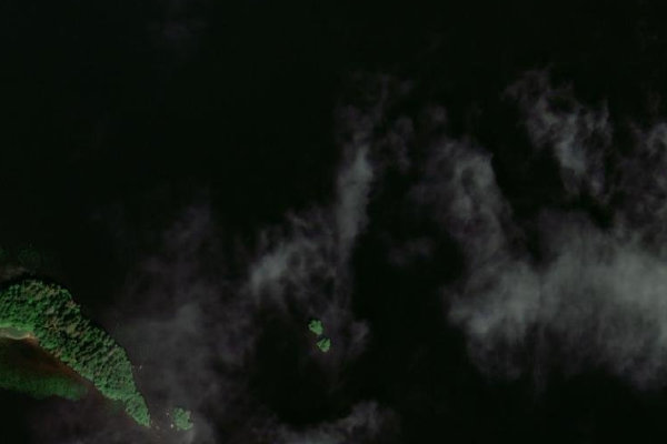 Image satellite des environs de Eräjärvi