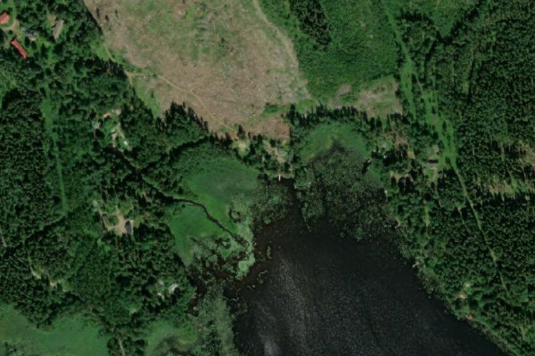 Image satellite des environs de Nerosjärvi