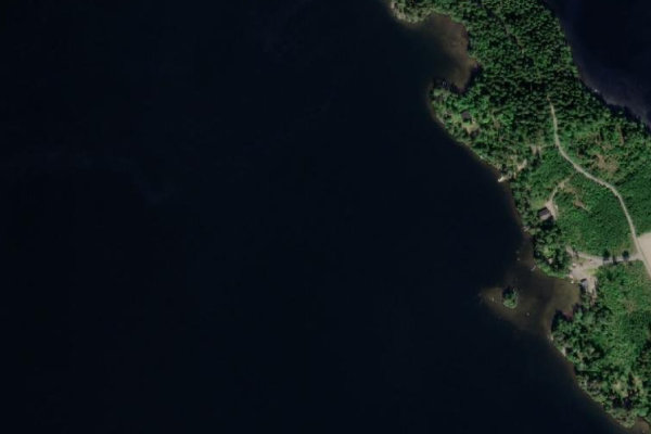 Image satellite des environs de Immalanjärvi