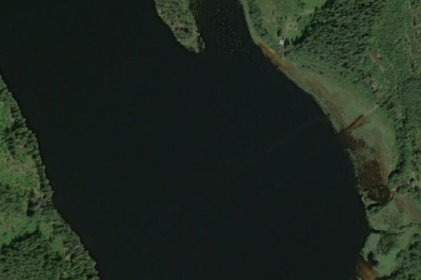 Image satellite des environs de Kelkjärvi