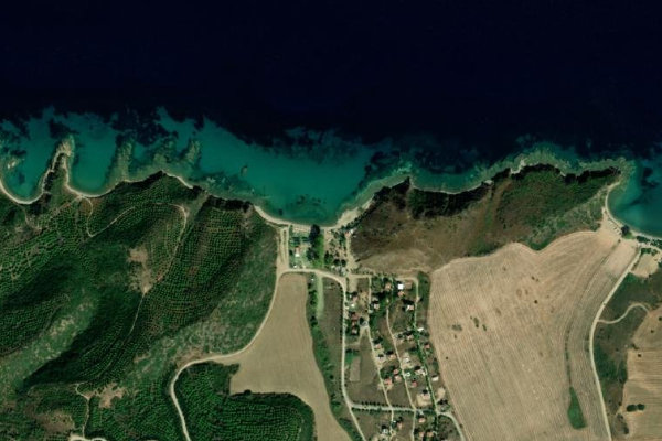 Image satellite des environs de Fatma Kadın Plajı 2