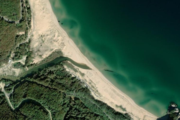 Image satellite des environs de Elmalı Dere