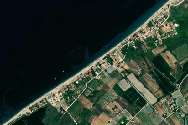 Image satellite des environs de Kanatádhika