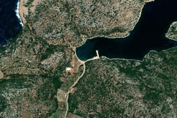 Image satellite des environs de Tragórema