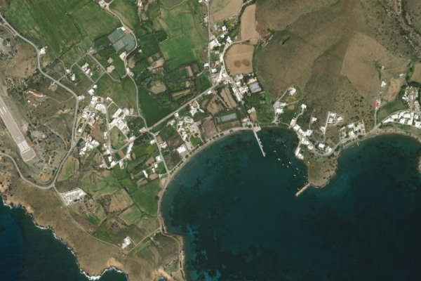 Image satellite des environs de Analipsi