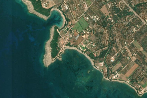 Image satellite des environs de Vromonérion