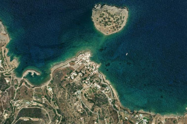 Image satellite des environs de Móchlos