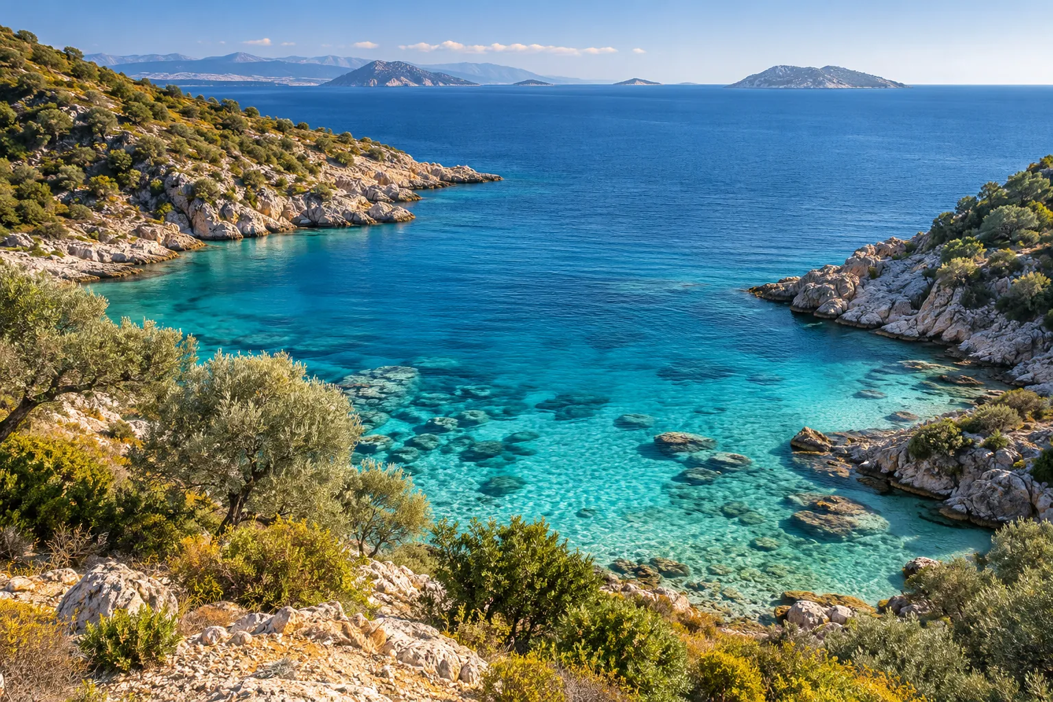 Η ακτή Αιγαίο