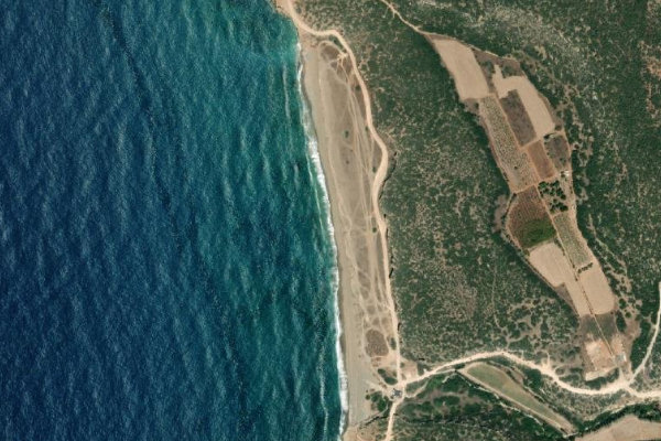 Immagine satellitare dei dintorni di Toxeftra