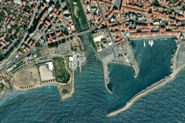 Immagine satellitare dei dintorni di Torrente Impero