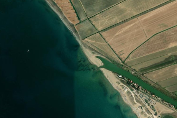 Immagine satellitare dei dintorni di Mignone