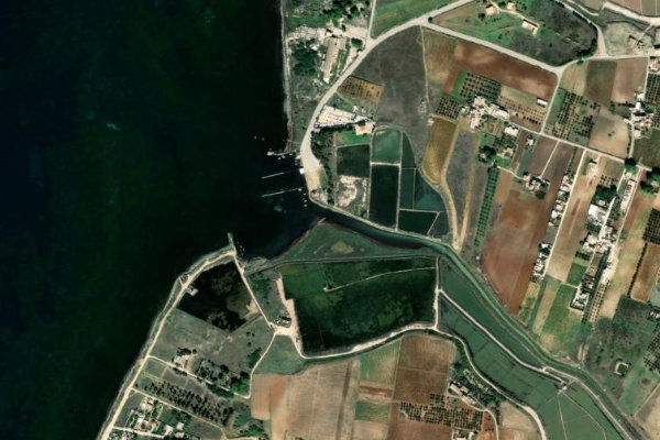Immagine satellitare dei dintorni di Torrente Misiliscemi