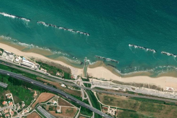 Immagine satellitare dei dintorni di Sinarca