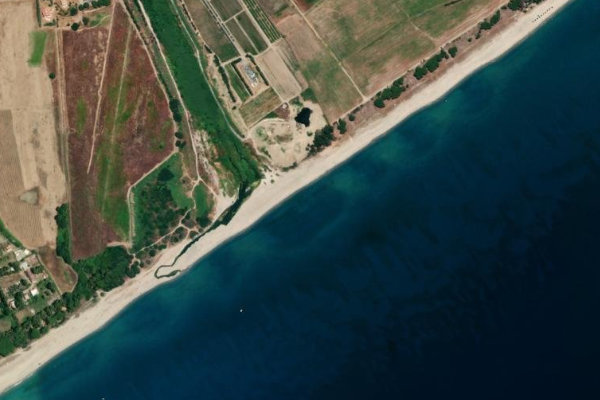 Immagine satellitare dei dintorni di Alli