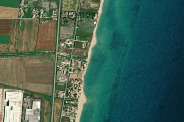 Immagine satellitare dei dintorni di Ponticelli
