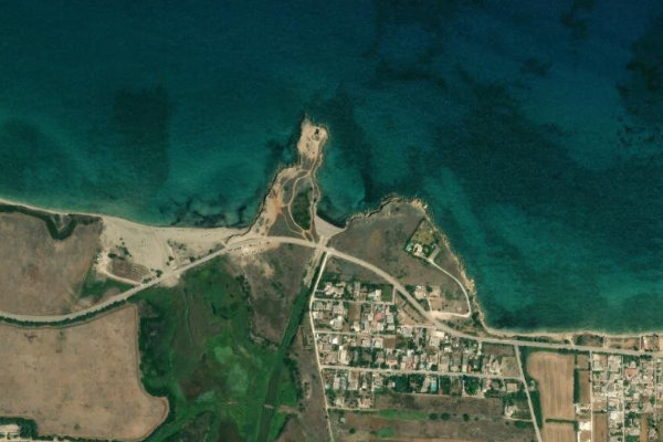 Immagine satellitare dei dintorni di Torrente Giancola