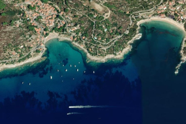 Immagine satellitare dei dintorni di Abwasserkanal