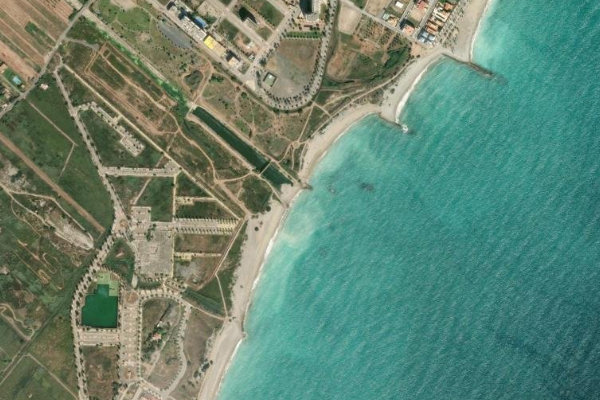 Immagine satellitare dei dintorni di Riu Belcaire