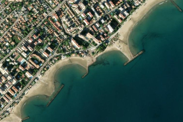 Immagine satellitare dei dintorni di Barranc de Farja