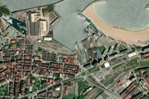 Immagine satellitare dei dintorni di Río Pilón