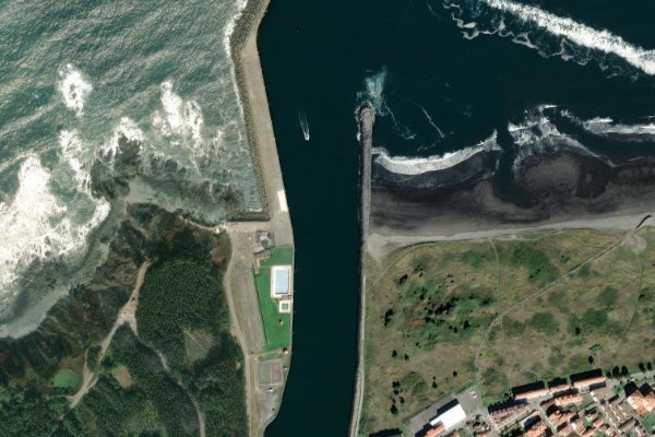 Immagine satellitare dei dintorni di Ríu Nalón