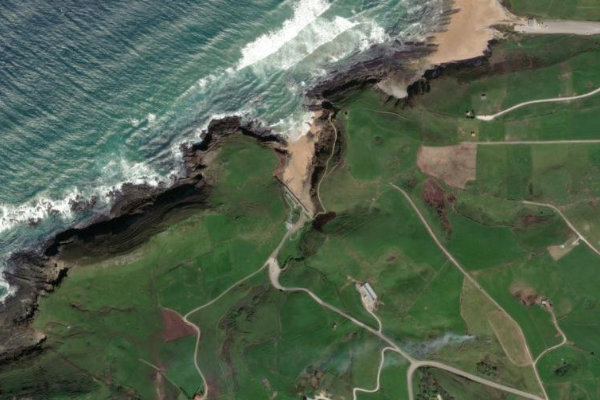 Immagine satellitare dei dintorni di Arroyo de Rabió