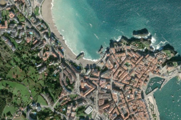 Immagine satellitare dei dintorni di Arroyo Aranzal