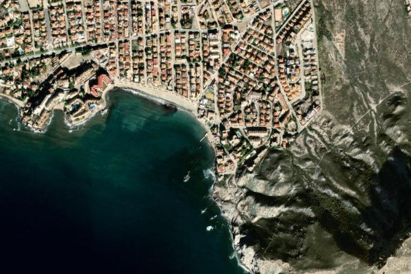 Immagine satellitare dei dintorni di Embarcadero Calabardina