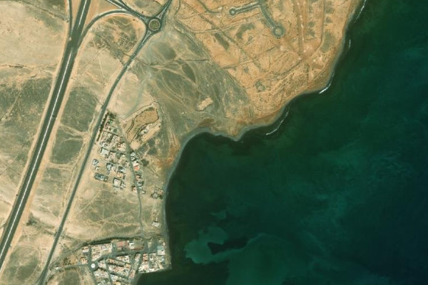 Immagine satellitare dei dintorni di Playa de Barlovento