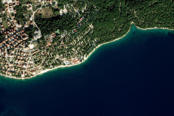 Immagine satellitare dei dintorni di Okrug Donji