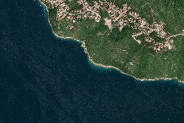 Immagine satellitare dei dintorni di Debela Hrusta