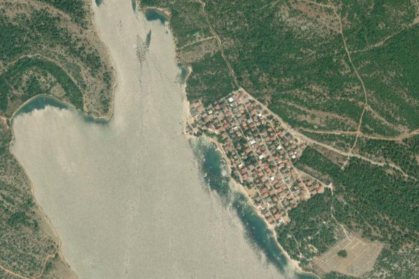 Immagine satellitare dei dintorni di Crna Punta