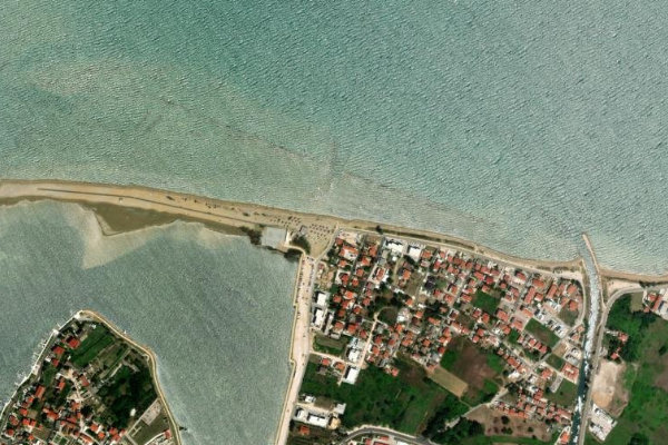 Immagine satellitare dei dintorni di Ždrijac