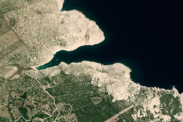 Immagine satellitare dei dintorni di Bonaparte