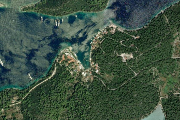 Immagine satellitare dei dintorni di Pomena