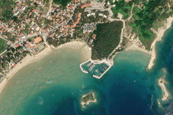 Immagine satellitare dei dintorni di Mikolaci