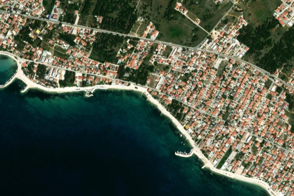 Immagine satellitare dei dintorni di Radovanjac