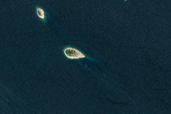 Immagine satellitare dei dintorni di Babuljaš Mali