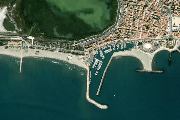 Immagine satellitare dei dintorni di Port Gardian