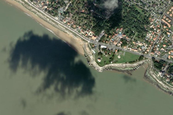 Immagine satellitare dei dintorni di Carrelet