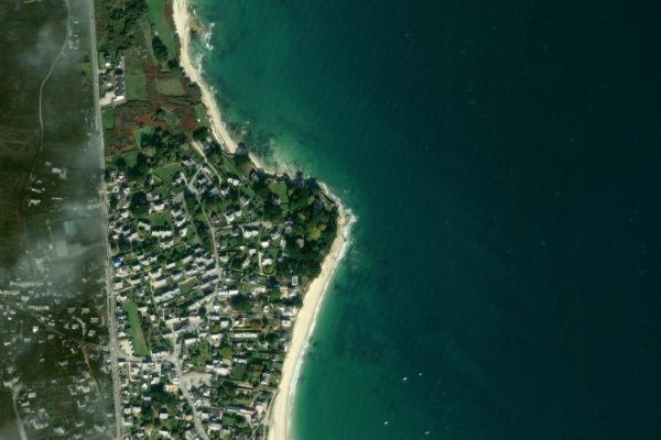Immagine satellitare dei dintorni di Beg Quilvi